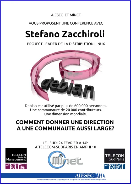 Affiche de la conférence