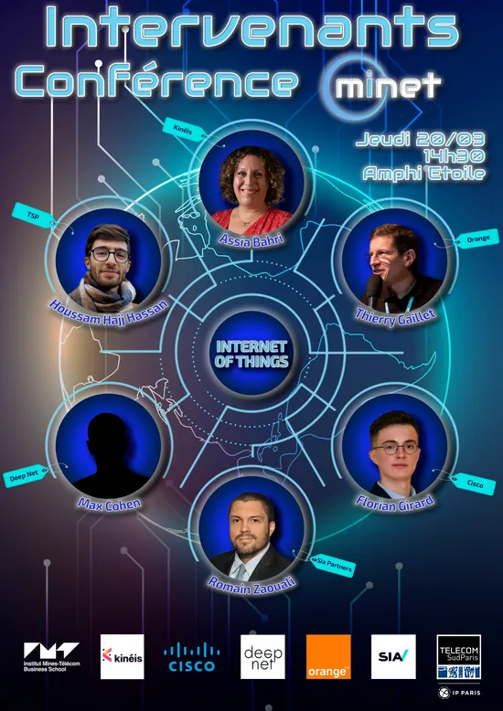 Affiche des intervenants